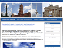 Tablet Screenshot of englisch-privatunterricht-berlin.de